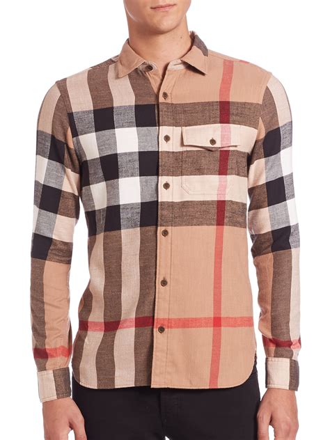 Burberry sale shirt men